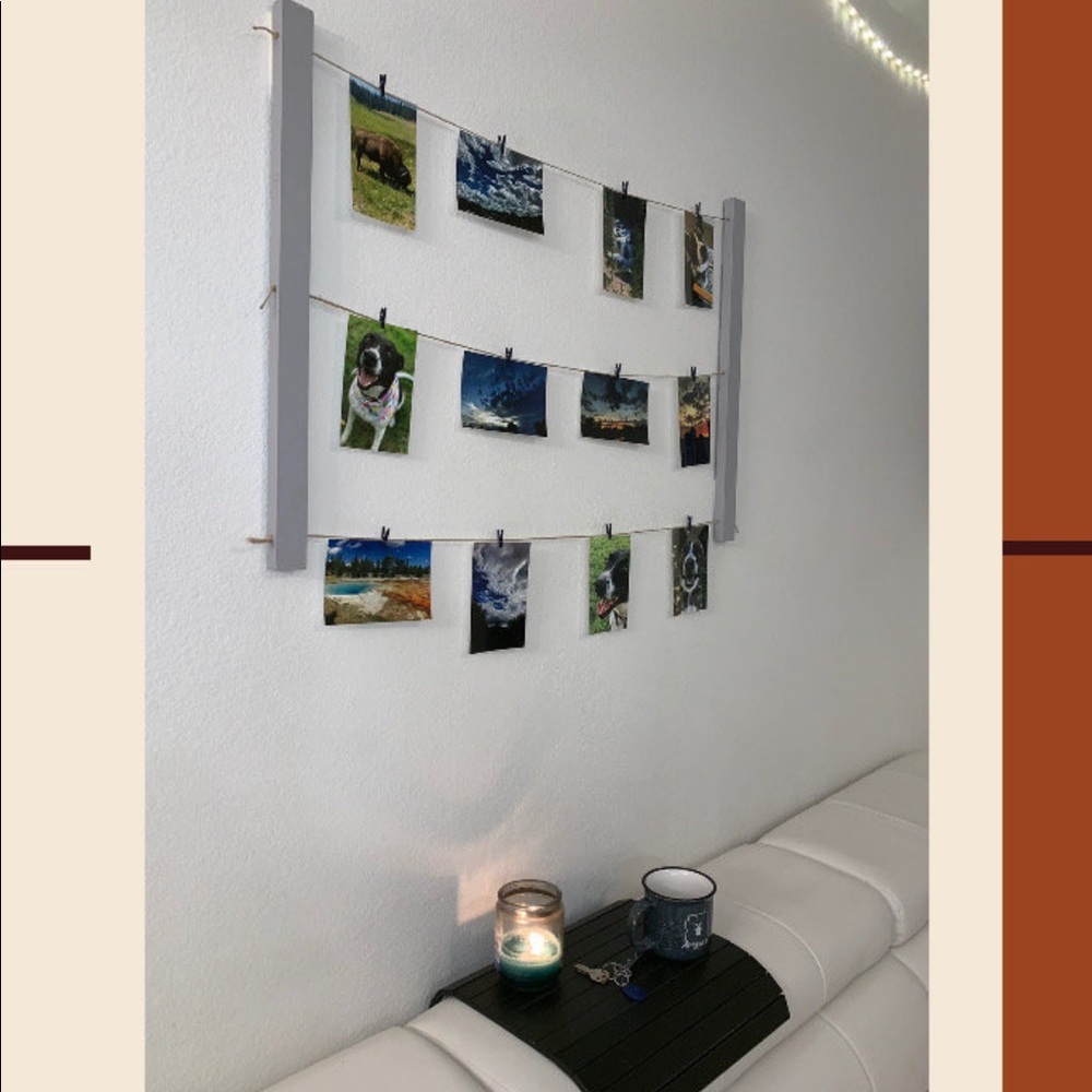 Small Photo Wall Hanger & Clips